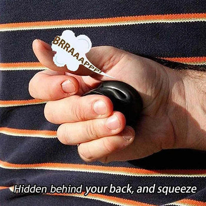 Belro fart machine toy styled as men's clothing accessory, featuring humorous design and compact size for fun and novelty use.