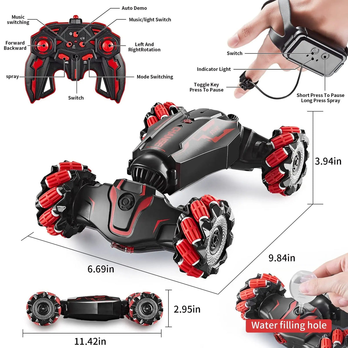 Automotive car with hand control system by Belro, showing accessible driving features for disabled or limited mobility drivers.