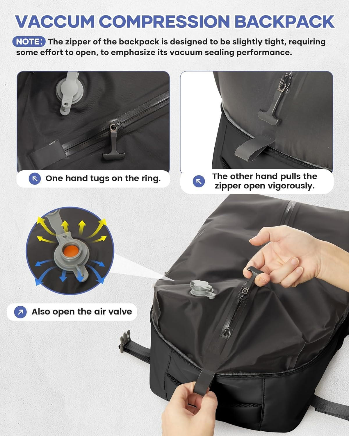 Belro 15.6-inch travel backpack designed for electronics and laptops, featuring multiple compartments and padded straps.