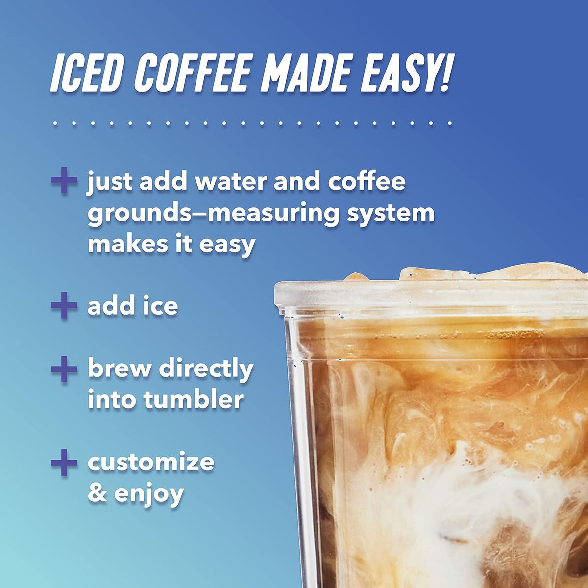 Belro ice coffee machine maker, an electronic home appliance with a sleek design for preparing cold coffee beverages.