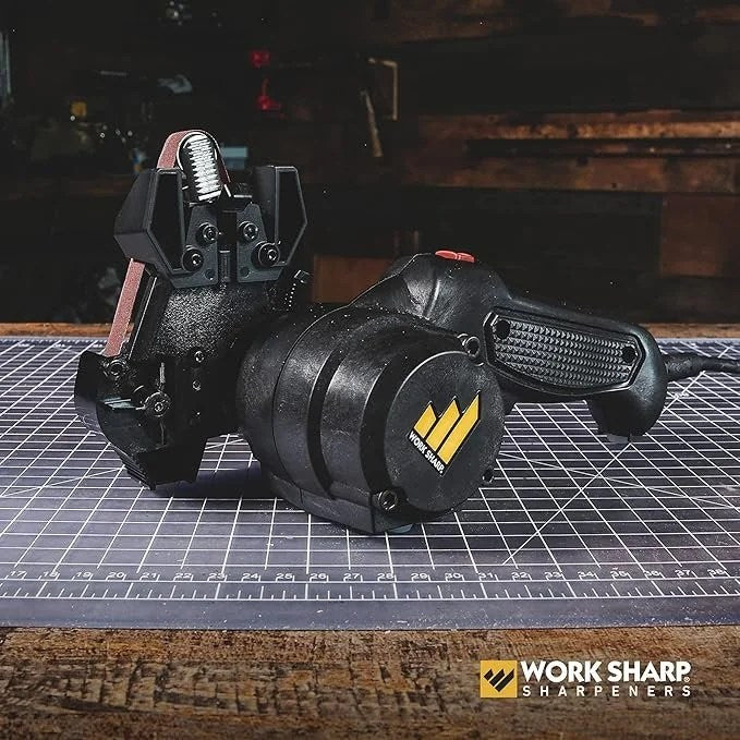 Casavibeo Work Sharp MK2 electric knife and tool sharpener with adjustable sharpening system and precision grit surfaces.
