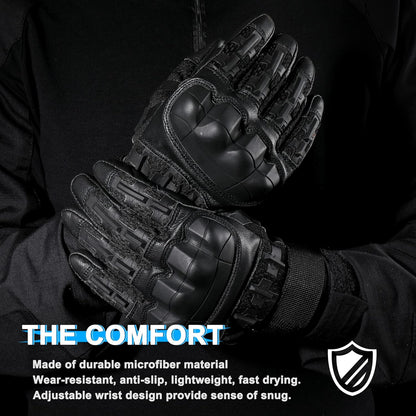 Belro touch screen tactical gloves with reinforced palms and adjustable wrist straps, designed for outdoor and tactical use.