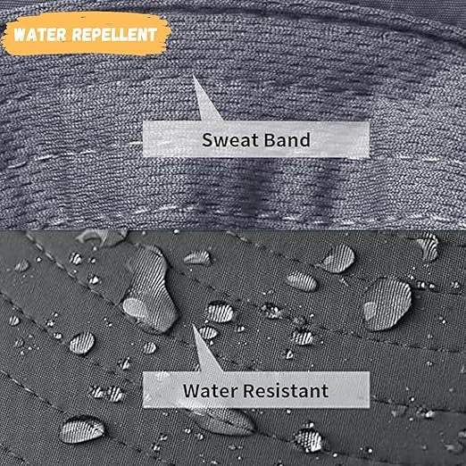Belro men's sun hat made of lightweight fabric with wide brim, perfect for sun protection and outdoor activities.
