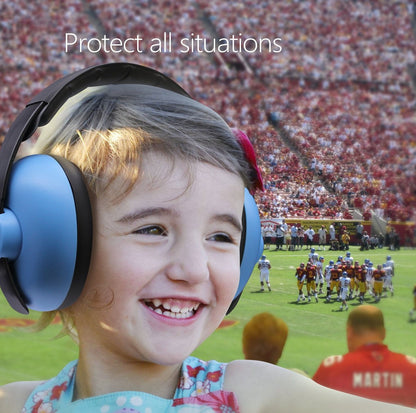 Belro baby ear protection muffs for kids, soft and comfortable noise-canceling hearing protection for infants and children.