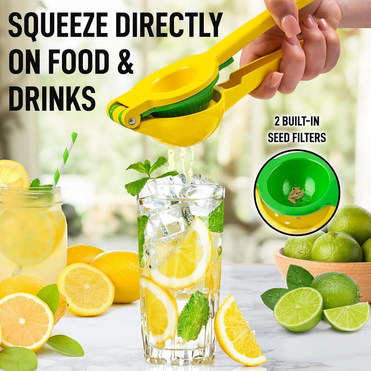 Belro lemon squeezer in silver, compact kitchen appliance for juicing fresh lemons with ergonomic handle and sturdy design.