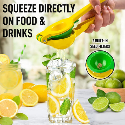 Belro lemon squeezer in silver, compact kitchen appliance for juicing fresh lemons with ergonomic handle and sturdy design.