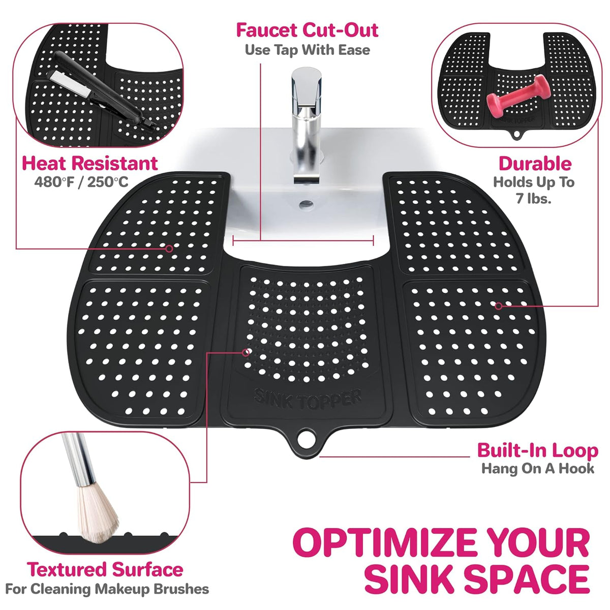 Belro bathroom sink topper cover in tools and hardware, designed to protect and fit over bathroom sink surfaces.