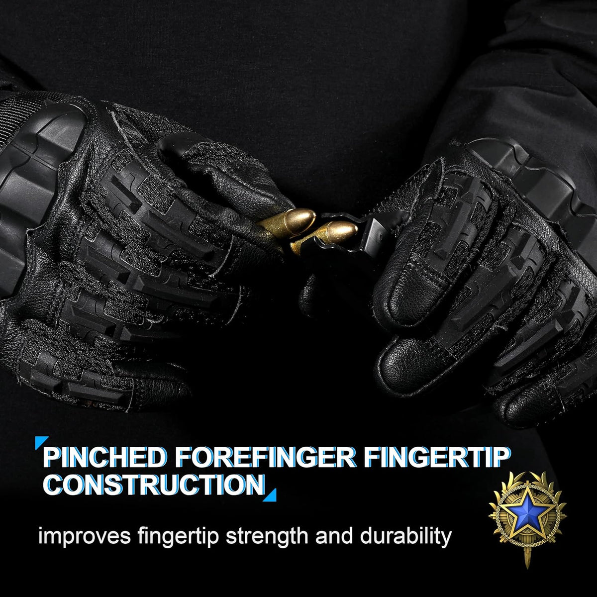 Belro touch screen tactical gloves with reinforced palms and adjustable wrist straps, designed for outdoor and tactical use.