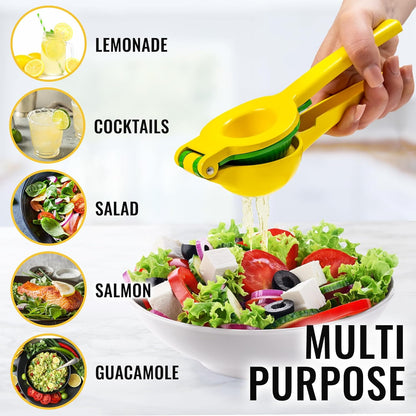 Belro lemon squeezer for fresh citrus juice, compact kitchen appliance with ergonomic handle and stainless steel components.
