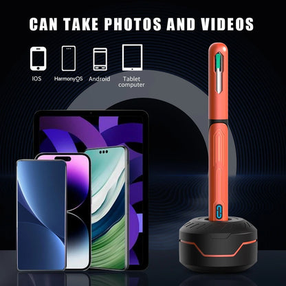 Belro ear cleaner with built-in camera showing a close-up view of ear canal and cleaning tip for safe, detailed ear inspection.