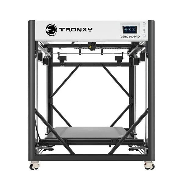 Casavibeo Tronxy Veho 600 Pro 3D printer with metal frame and LCD screen, ready for 3D printing projects.