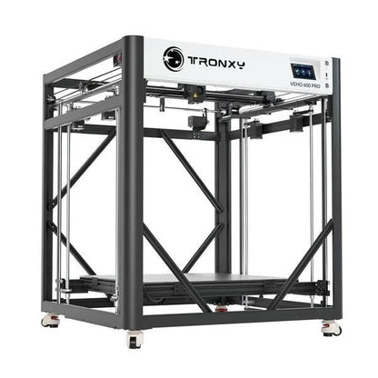 Casavibeo Tronxy Veho 600 Pro 3D printer with metal frame and touchscreen display, ready for 3D printing projects.