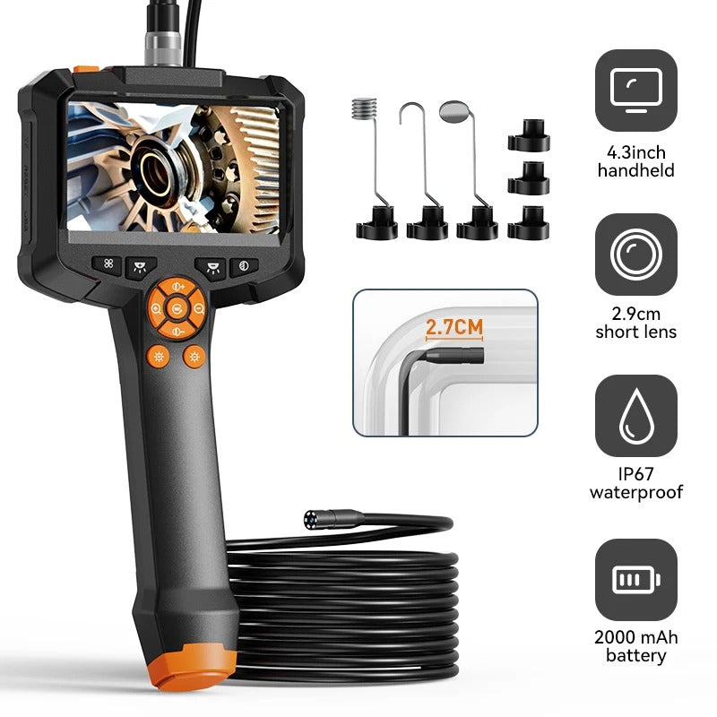 Belro endoscope camera with flexible probe and LED lights, ideal for electronics inspection and detailed visuals.