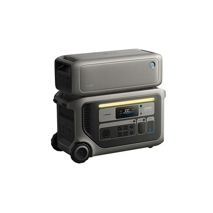 Casavibeo Anker SOLIX F3000 portable power station with multiple ports and digital display for charging devices on the go.