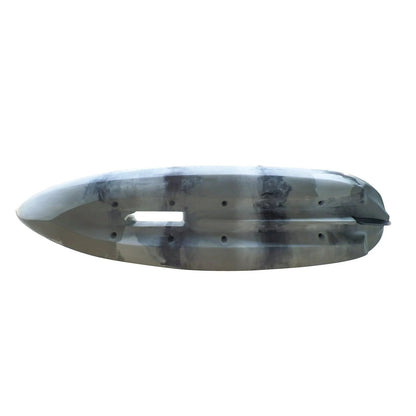 Casavibeo BKC PK11 10.6-foot single propeller pedal drive fishing kayak with seating and pedal mechanism, ready for water adventures.