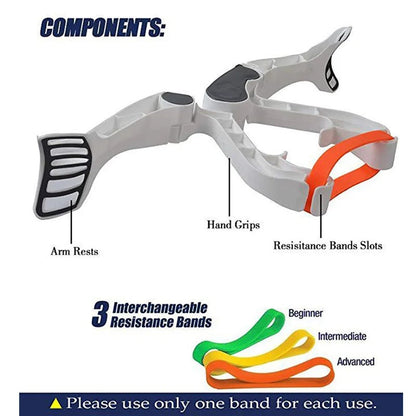 Belro men's at-home arm and shoulder exercise equipment, lightweight clothing for arm and shoulder workouts.