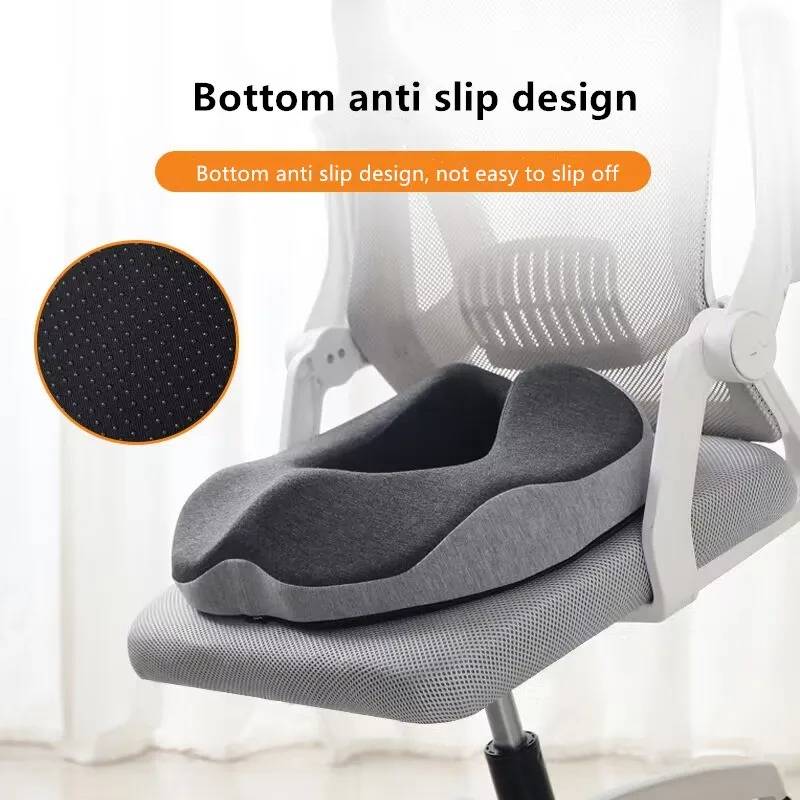 Belro hemorrhoid donut pillow in blue, designed for comfort and support, with a soft, round cushion for relief.