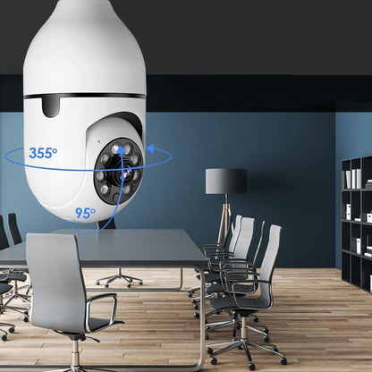 Belro wireless indoor/outdoor smart HD security camera with surveillance lens, designed for home security monitoring.
