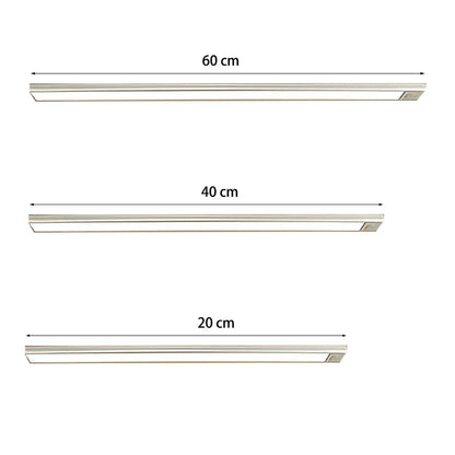 Belro motion sensor closet cabinet light installed inside a storage cabinet, providing automatic illumination.