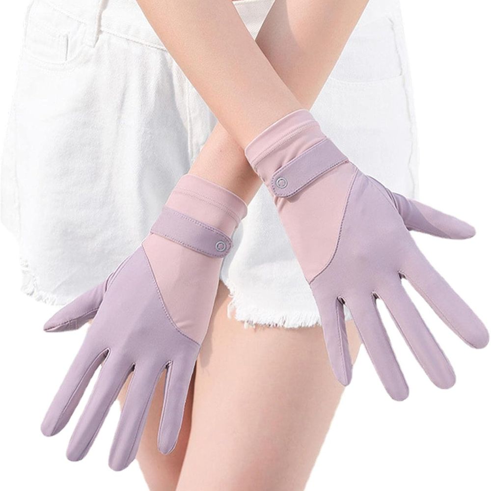 Belro women's breathable UV sun protection driving gloves with lightweight fabric and flexible design, shown in a close-up image.