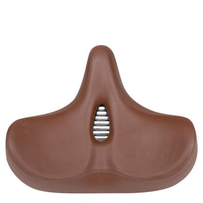 Belro extra large outdoor bike seat with thick foam padding and waterproof cover for comfortable cycling.