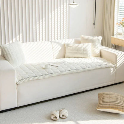 Belro Ultra Plush Sofa Bedding Couch Slipcover in soft, plush fabric, designed to protect and enhance home and garden decor.