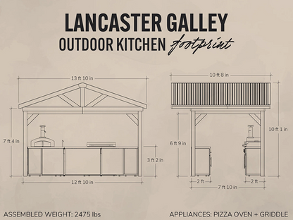 Lancaster Galley Outdoor Kitchen image 2