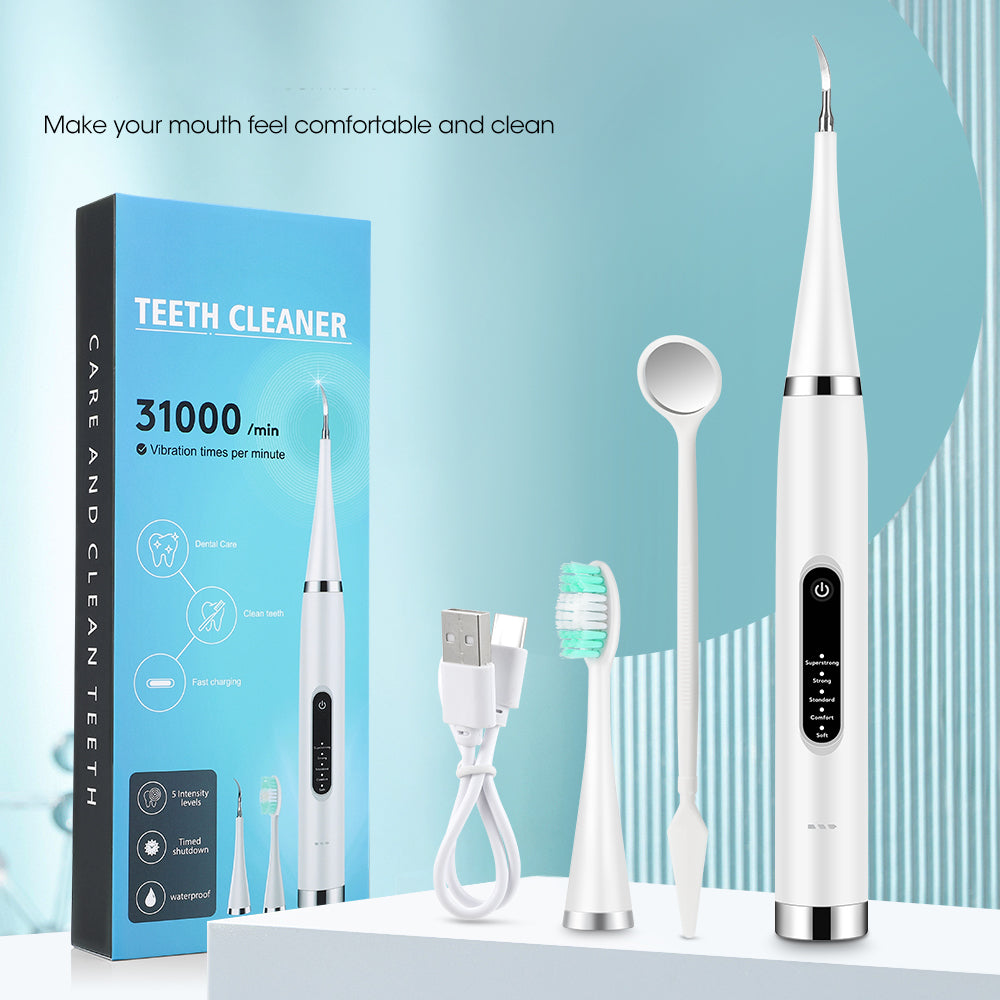 Belro dental tartar removal teeth cleaner tool with LED light for effective plaque removal and oral hygiene.
