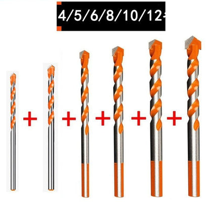 Casavibeo 6mm-12mm diamond drill bits for concrete, ceramic tile, and metal, featuring round shank for wall and DIY drilling projects.