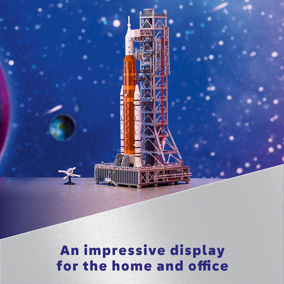 Belro spaceship model kit for men, featuring detailed spaceship design in vibrant colors on clothing.