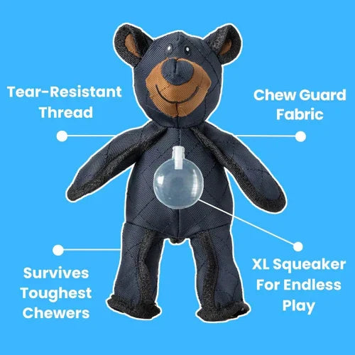 Belro indestructible and interactive bear dog toy designed for heavy chewers, made of durable materials for long-lasting play.