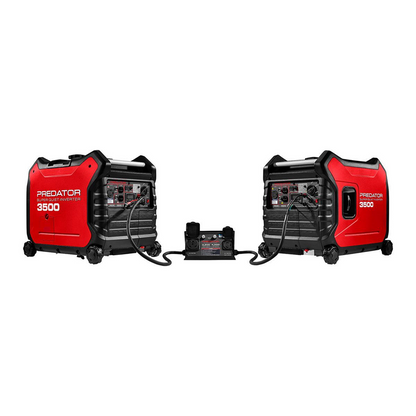Casavibeo Predator 3500-Watt super quiet inverter generator with CO Secure technology, showing the compact generator unit.