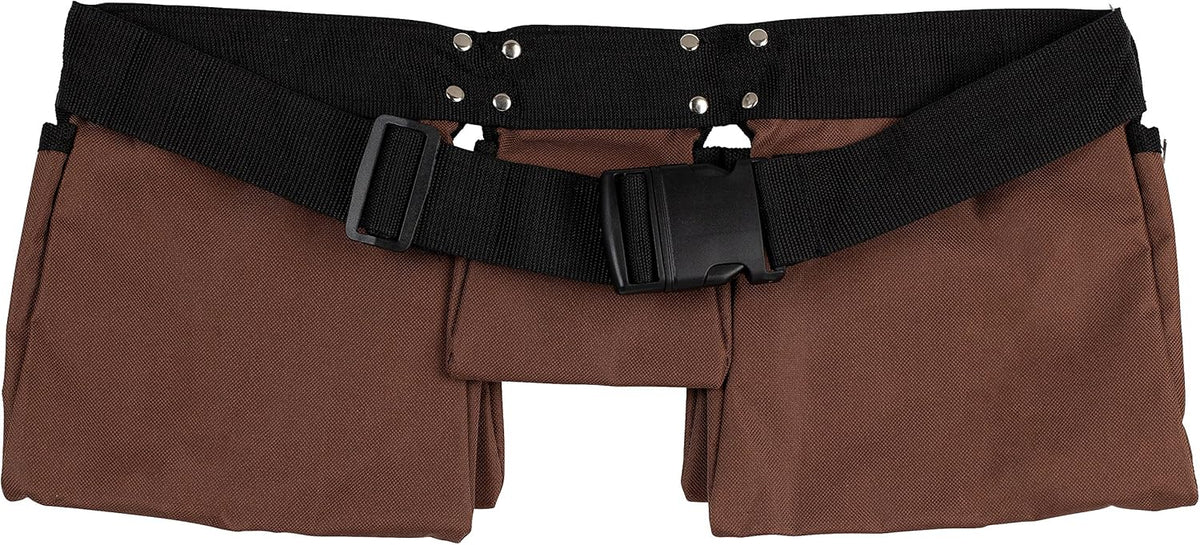 Belro heavy duty men's tool belt with multiple pouches and adjustable straps, designed for durable workwear.