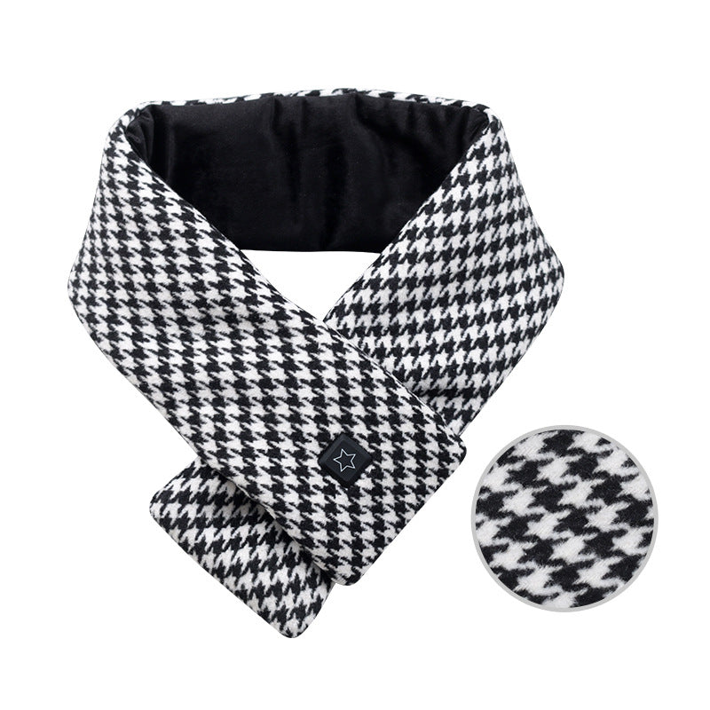 Belro electric heating scarf neck warmer for pain relief, featuring soft fabric and heating elements for cozy warmth and comfort.