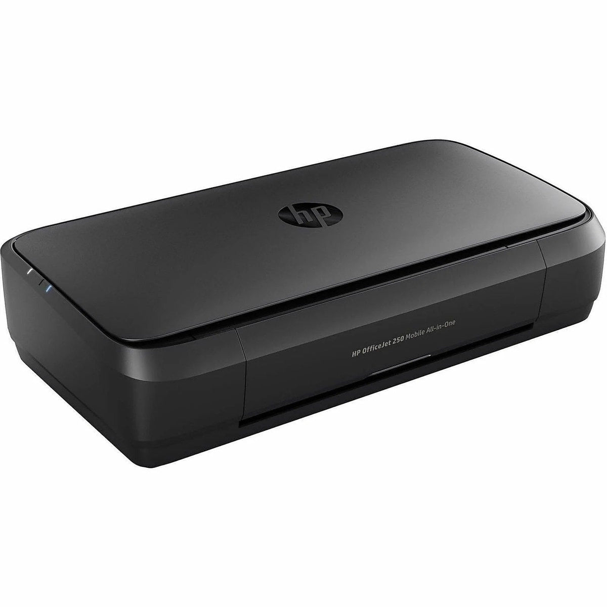 Casavibeo HP OfficeJet 250 mobile all-in-one printer showing compact design with control panel and paper tray.