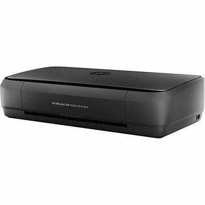 Casavibeo HP OfficeJet 250 mobile all-in-one printer with compact design, showing the front view and paper tray.