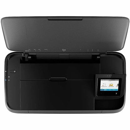Casavibeo HP OfficeJet 250 mobile all-in-one printer with compact design, showing the front view and control panel.
