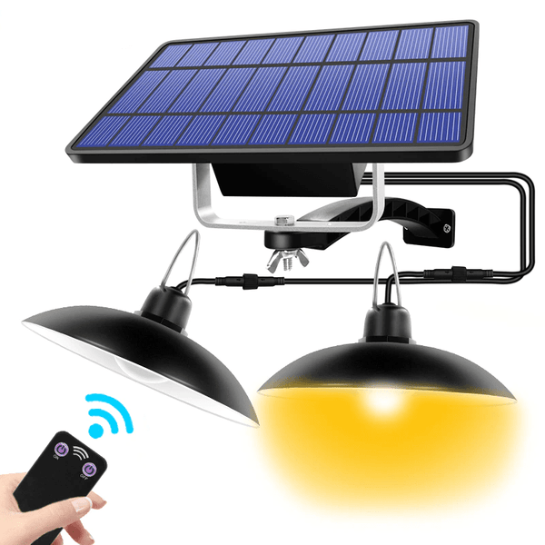 Belro solar shed lights accessory with umbrella attachment, featuring solar panels and LED lights for outdoor use.
