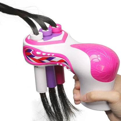 Belro hair braiding tool machine for easy, professional-style hair braiding in a compact design.