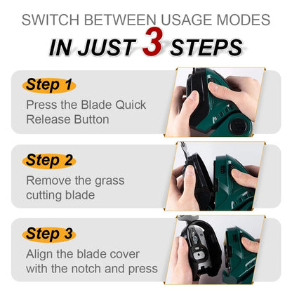 Belro cordless hedge trimmer for men with lightweight design and dual blades, ideal for trimming shrubs and hedges.