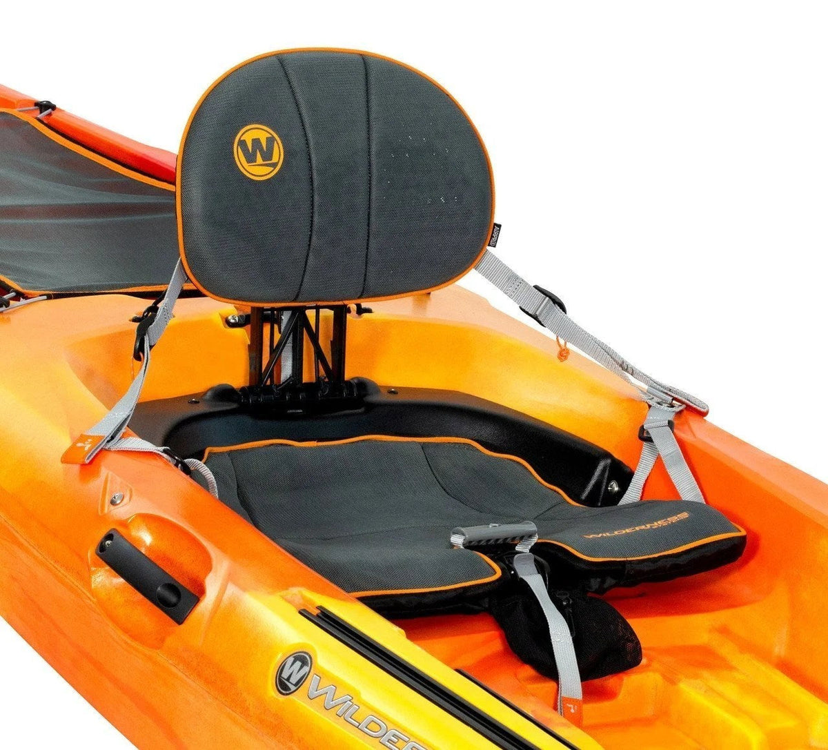 Casavibeo Wilderness Systems Tarpon 120 kayak on water, featuring a sleek design and comfortable seating for outdoor paddling.