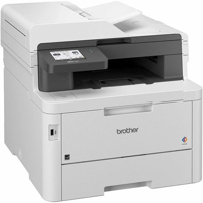 Brother MFC-L3780CDW wireless laser color printer with control panel and paper tray, by Casavibeo.