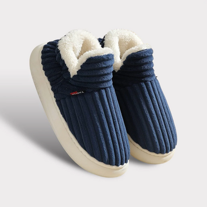Belro boutique warm slippers with plush lining and cozy design, ideal for indoor footwear and comfort.