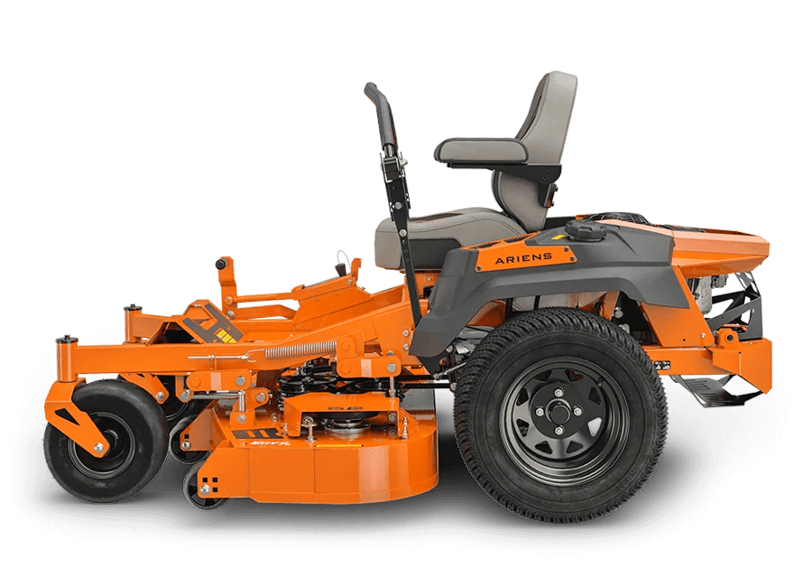 Ariens APEX 52 Zero Turn Mower with Kawasaki engine, featuring a wide cutting deck and ergonomic controls.