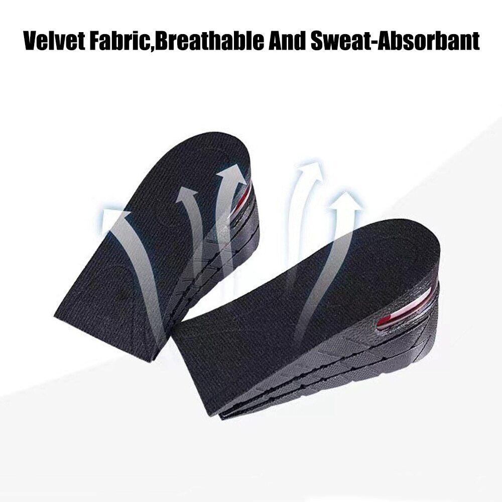 Belro Shoe Lifts height increase insoles for footwear, showing cushioned and supportive design for added height and comfort.