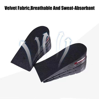 Belro Shoe Lifts height increase insoles for footwear, showing cushioned and supportive design for added height and comfort.
