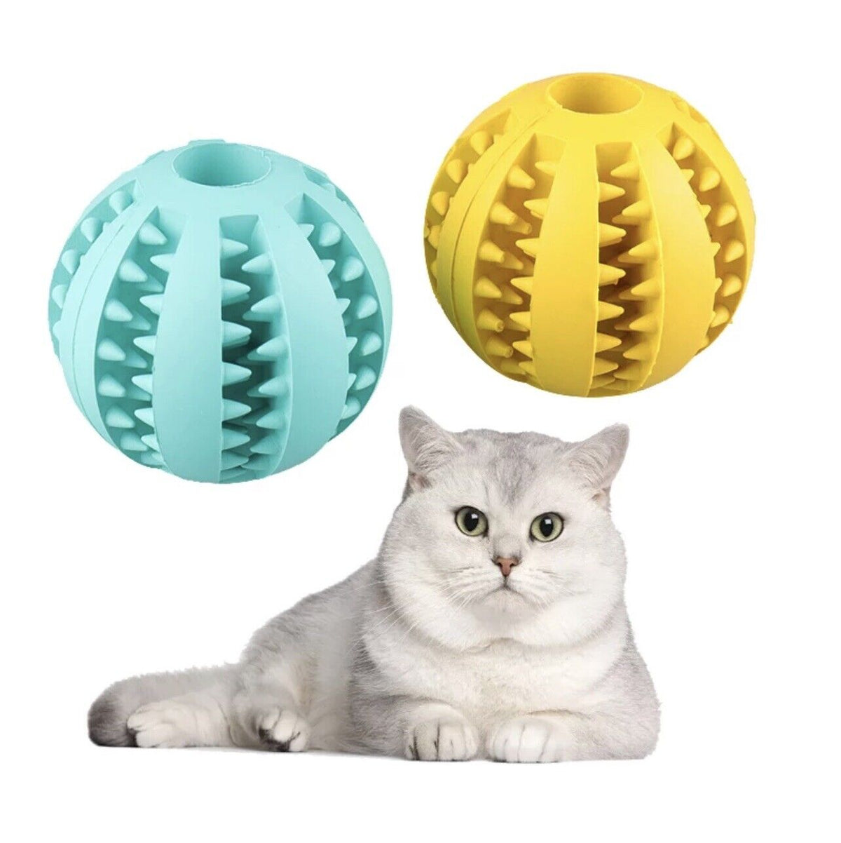 Belro interactive rubber ball for birds, colorful and textured pet toy designed to engage and entertain pet birds.