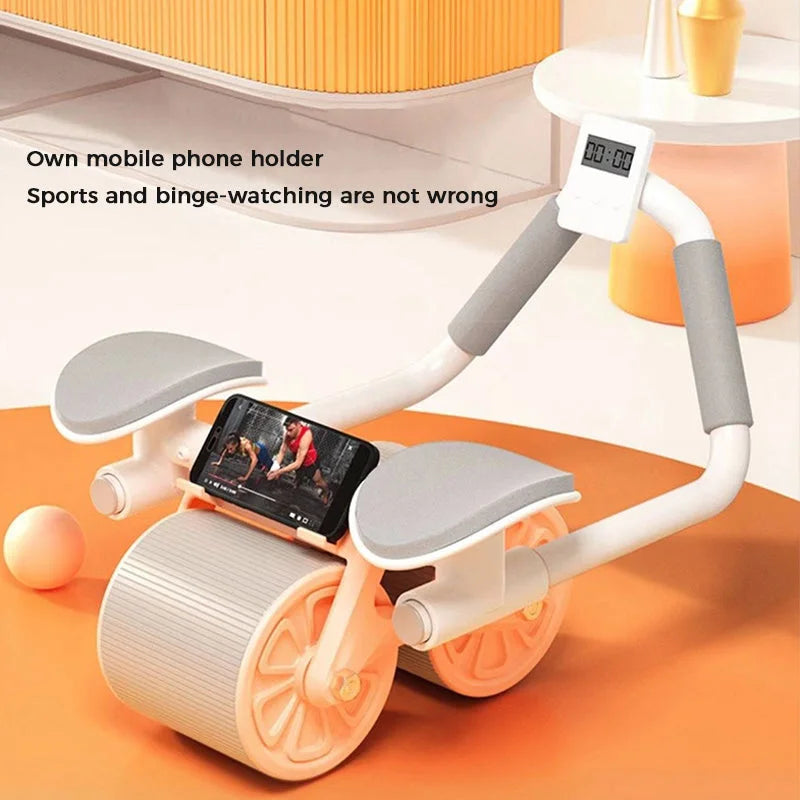 Belro Plank Ab Roller Wheel for core training, men's fitness equipment, compact and durable core trainer wheel for exercise routines.