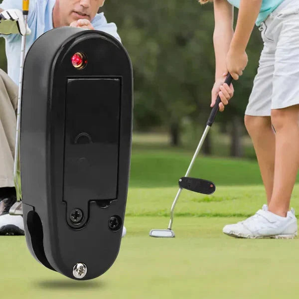 Belro Precision Golf Laser Putting Aid Stroke Trainer Guide for improving golf putting accuracy and stroke consistency.