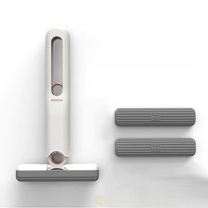 Belro Mini Mop for home cleaning, compact and lightweight, with a plastic handle and microfiber cleaning head.